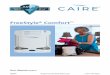 Caire Freestyle Comfort User Manual - Oxygen Concentrator · Concentrators are intended to supply supplemental oxygen to users suffering from discomfort due to ailments which effect
