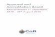 Approval and Accreditation oard · Page | 3 6.8.1 Diagnostic radiography attrition 26 6.8.2 Therapeutic radiography attrition 26 6.8.3 Comparison of attrition data – diagnostic