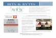 Bits & Bytes · Bits & Bytes is a monthly newsletter highlighting STS services and initiatives. Showcasing everything from iPads to projectors and offering tips on photography, data