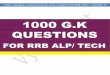 1000 GENERAL KNOWLEDGE ONE LINERS FOR RRB NTPC, …blog.vyoma.net/wp-content/uploads/2019/09/RRB.pdf · National Science Day‐ Feb 28 5. First Bank in India – Bank of Hindustan