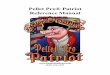 Pellet Pro® Patriot Reference Manual - Smoke Daddy Inc. · Pro® Patriot. It is recommended that users read through the Pellet Pro® Patriot reference manual in its entirety to become