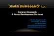 Shakti BioResearchshaktibioresearch.com/SBResearchPresentation.pdf · Shakti Bioresearch for your Research & Development needs . Title: Slide 1 Author: Ajay Bhargava Created Date: