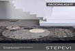 MOONLIGHT - STEPEVI · MOONLIGHT COLLECTION Design: Moon Rocks with Bordure Color: Pebble Gray & Titanium Gray Quality: Wool Viscose & Flat Viscose Product Code: SESLCTFV148M582 Moon
