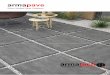 20mm Vitrified Paver Collection - Armatile Architectural€¦ · • Level the pavers with necessary using a rubber mallet. Never compact the pavers with a vibrating plate. Simply