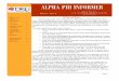 ALPHA PHI INFORMER - Delta Kappa Gammadeltakappagamma.org/TN-alphaphi/2016 July.pdf · Letter from Cami 1 Upcoming Meeting 2 Website 2 ... 2016-2017! It will also cover all of the