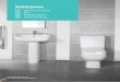 Sanitaryware - Q4 Bathrooms · 122 Sanitaryware 122. Series 600 range shown. See page 128 for further details. 124. 132 152. 162. Contemporary Suites. WC’s Individual Basins. Frames