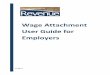 Wage Attachment User Guide for Employers Wage Attachment User Guide for Employers 14 Enter the Employer