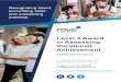 Level 3 Award in Assessing Vocational Achievement · Level 3 Award in Assessing Vocational Achievement_V4_Sep-16 3 Assess Vocational Skills, Knowledge and Understanding - The aim
