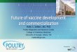Future of vaccine development and commercialization · 17.11.2019  · •Vaccine advancements •License of nucleic acid vaccines, VLPs, subunit and synthetic are on the horizon