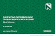 SUPPORTING ENTERPRISE-WIDE TRANSFORMATION WITH ALFABET · TRANSFORMATION WITH ALFABET Johan Schoeman. 3 GROUP TECHNOLOGY Presentation name | Monday, 03 April 2017 Slide No. 3. 5 GROUP
