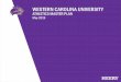 WESTERN CAROLINA UNIVERSITY - Amazon S3...2019/10/14  · Western Carolina University Athletics Master Plan April 2019 During the planning process, the design team met with individual