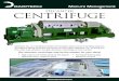 Decanter CENTRIFUGE - Mavasol the most cost efficient, durable decanter centrifuge on the market! Our
