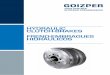 HYDRAULIC CLUTCH-BRAKES FRENO-EMBRAGUES HIDRÁULICOS · of friction materials, etc. This catalogue is a reference only. Please do not hesitate to contact us for special applications