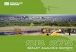 IMPACT ANALYSIS REPORT · specific conclusions on the overall economic impacts of SB 375 but rather ... impact standards for land use and transportation decisions. Because SB 375