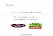 FIESTA RESTAURANT GROUP · JCP reserves the right to change any of its opinions expressed herein at any time as it deems appropriate. JCP disclaims any ... 1-Year 2-Year 3-Year 5-Year