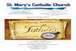 Pastor: Father Angelus Minj Deacon: Larry Mitchell Parish ...stmaryshelbina.org/assets/St._Mary_s_Bulletin_June_17___18_2017.pdfPatroness for our Diocese, are interested in applying,