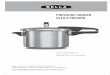 BELLA Housewares€¦ · When using Pressure Cookers, basic safety precautions should always be followed: 1. READ ALL INSTRUCTIONS. 2. Do not touch hot surfaces. Use handles or knobs