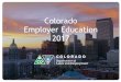 Colorado Employer Education 2017...Presentation Overview ... When corporate officers perform a service for the corporation and receive or are entitled to receive payments, those payments