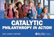 CATALYTIC - Blue Cross of Idaho Foundation...CATALYZING CHANGE $727,994 TOTAL FUNDING AWARDED TO GRANTEES, PROGRAMS & PROJECTS PROMOTING HEALTH IN IDAHO IN 2017. A MODEL FOR ... uses