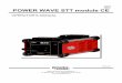POWER WAVE STT module CE - Lincoln Electricassets.lincolnelectric.com/assets/EU/Operator... · 5/16/2016  · Voltage Sensing overview The STT® welding process requires the use of