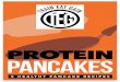PROTEIN PANCAKES · 1.5 scoops (40g) vanilla whey protein powder Coconut oil for frying 1. Combine all the ingredients in a blender and blitz until smooth. If you don’t have a blender,