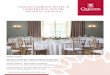 DONALD GORDON HOTEL & CONFERENCE CENTRE ......The Donald Gordon Hotel and Conference Centre has stunning indoor and outdoor venues for your wedding day, including courtyard locations,
