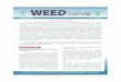 Document1 - ICAR-Directorate of Weed Researchdwr.org.in/Weed_News/2011-Apr-Jun.pdfherbicides to control weeds and the associated technology, it is possible to raise productivity of