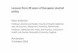 5. Anderson Lessons from 20 years of European alcohol policy · Advertising (EU) : Finland in 2015 Alcohol advertising with digital games and gaming apps in consoles, tablets and