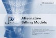 Alternative Billing Models - Scrum · Dr. Wolfgang Richter - JIPP.IT GmbH Competence Center forAgile Software Development Neugasse 111, 8200 Gleisdorf Austria Tel: +43 (0)3112 90