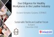 Gustavo Gonzalez-Quijano, COTANCE · Final Conference «Due Diligence for Healthy Workplaces in the Tanning Industry” –9 October 2018 in ... Portugal 16 6.7 Austria 10 4.2 USA
