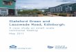 Slateford Green and Lasswade Road, Edinburgh€¦ · The Energy Centre and biomass boiler at Lasswade Road 9 12. Lessons Learned from Lasswade Road 11 ... installations on smaller
