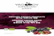 ORGANIC ARONIA PRODUCTS 유기농 아로니아 제품 ORGANIC FREEZE DRIED … · 2017-05-15 · ORGANIC FREEZE DRIED BERRY POWDERS ... salad or any of your favorite food to add some