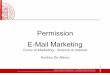 Permission E-Mail Marketing · 2009-12-03 · E-mail Marketing • L’e-mail marketing è il sogno di qualsiasi uomo di marketing • Efficace, personale, individualizzato, interattivo,