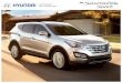 3079 Santa Fe Sport 2015 Web Brochure ENG · The 2015 Santa Fe Sport 2.4L Luxury and 2.0T SE models are equipped with a 4.3 " colour display touch-screen with rear-view camera to