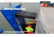 Anchors - Trelleborg · 2020-02-11 · pAckAging guidelineS fasteners must be properly lubricated (with grease ... during welding operations. Adequate tension and shear reinforcement