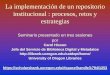 La implementación de un repositorio institucional ...ourspace.uregina.ca/bitstream/handle/10294/274/... · La implementación de un repositorio institucional : procesos, retos y