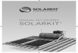 Aquecimento Solar de Água - MANUAL DO USUÁRIO SOLARKIT · 2020-01-17 · Um banho ideal não deve passar de 10 minutos. O banheiro de sua residência deve possuir 2 registros para