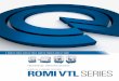 ROMI VTL Vertical turning centerS SerieS...3 • air conditioning for electrical panel • autotransformer for 200 to 250 Vca or 360 to 480 Vca, 50/60 hz (uSa and other markets) •
