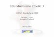 October 7, 2004 Bangkok, Thailand Hervey AllenDiscuss FreeBSD services and how to know what's running. /etc/crontab and crontab format. The FreeBSD kernel and how to recompile it