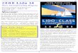 2008 Lido 14 CCR Regatta Program.pdf1 2008 Lido 14. Class Championship Regatta. Hosted by Eugene YC & District VI. Fern Ridge Lake – Eugene, OR. August 17 - 20. WELCOME!. About Eugene