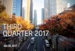 THIRD QUARTER 2017 - Ericsson€¦ · THIRD QUARTER 2017 -140/0 -15% 2017 -16% -13% ... Accelerated cost and efficiency measures in the quarter Workforce - Reduction activities initiated