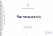 Pharmacogenomics - AMHO€¦ · Pharmacogenetics vs. Pharmacogenomics •The study of inherited genetic differences which can affect response to medications. •Pharmacogenetics: