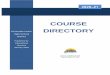 COURSE DIRECTORY · 2020-01-14 ·  530-622-5081, ext. 7226 COURSE El Dorado Union DIRECTORY High School District Published by Educational Services January 2020