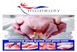 Hand slaughtered Halal Delivering great ... - Highbury Poultry · Hand slaughtered Halal. Agriculture. ... under the control of the Highbury Poultry management team, ensuring our