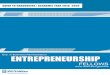 B.S. in Business Administration ENTREPRENEURSHIP · 2019-08-07 · 4 GUIDE TO GRADUATION B.S. in Business Administration-Entrepreneurship Fellows Specialization Below is an example