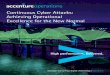 Continuous Cyber Attacks: Achieving Operational Excellence ... · in cyber defense Organizations have a number of specific steps they can take to improve their security operations,