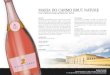 DOC ÓBIDOS ROSÉ SPARKLING WINE · DOC ÓBIDOS ROSÉ SPARKLING WINE HISTORY Touriga Nacional sparkling rosé has revealed so much vitality and personality that we decided to honor