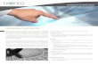 ShadowSense Touch Detection - Baanto · ShadowSense designs overcome many of the challenges faced by ... (SAW), surface capacitive and projected capacitive. The result is improved