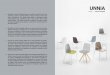 design — Simon Pengelly · Designed by Simon Pengelly, UNNIA is an extensive collection of chairs, armchairs, stools and benches with a unique concept of colour and finish combinations