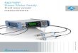 © Rohde & Schwarz; R&S®NRP Power Meter Family...Rohde & Schwarz R&S®NRP Power Meter Family 7R&S®NRX versatile, user-friendly base unit Straightforward numerical and graphical display